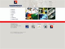 Tablet Screenshot of haidemenos.gr